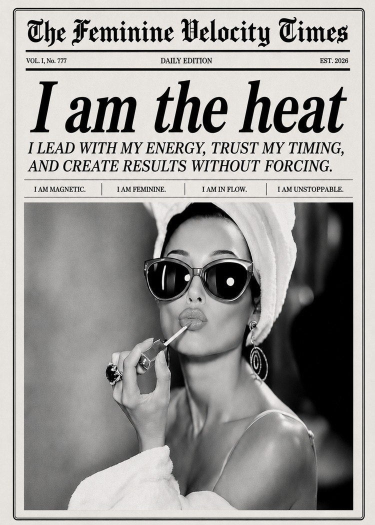 "I Am the Heat" Limited Edition Magnet